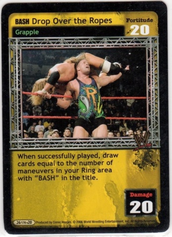 BASH Drop Over the Ropes